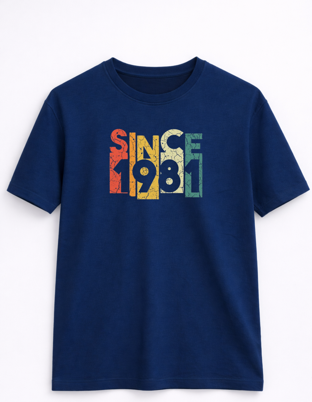 MİNBLU 1981 Temalı İndigo Tişört