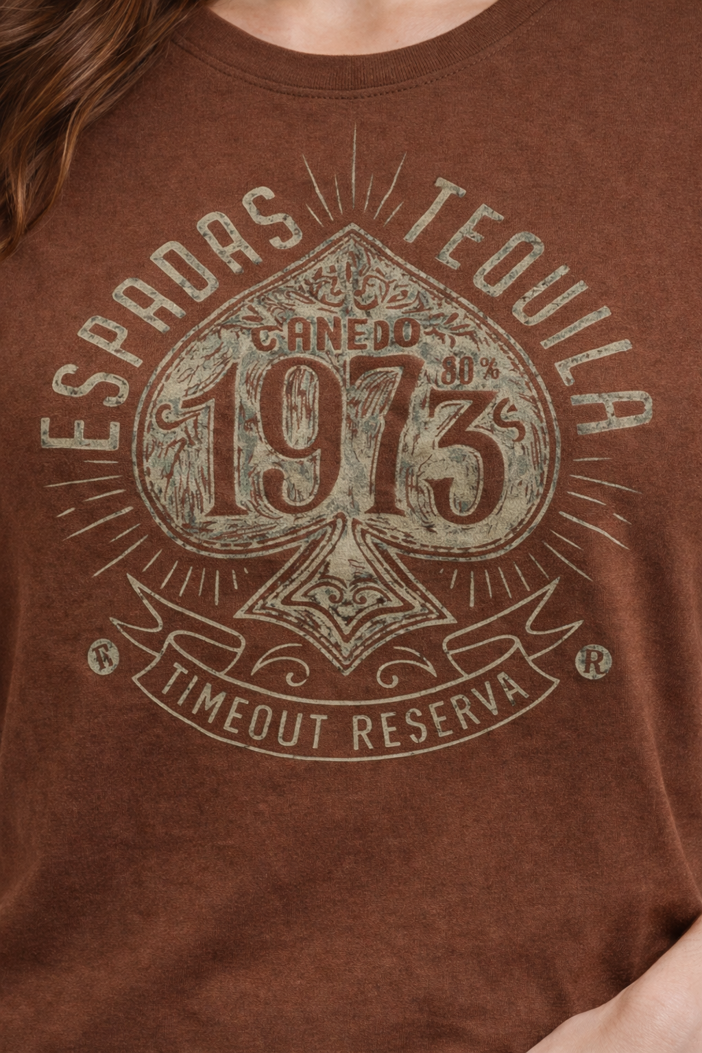 MİNBLU 1973 Temalı Kakao Kahve Tişört