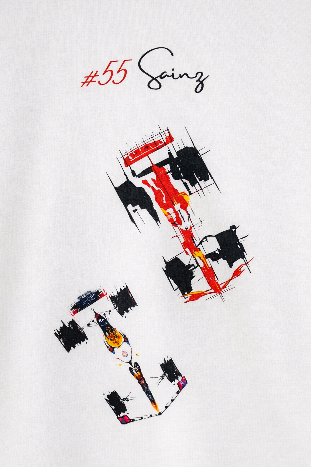 MİNBLU F1 Baskılı Ekru Tişört