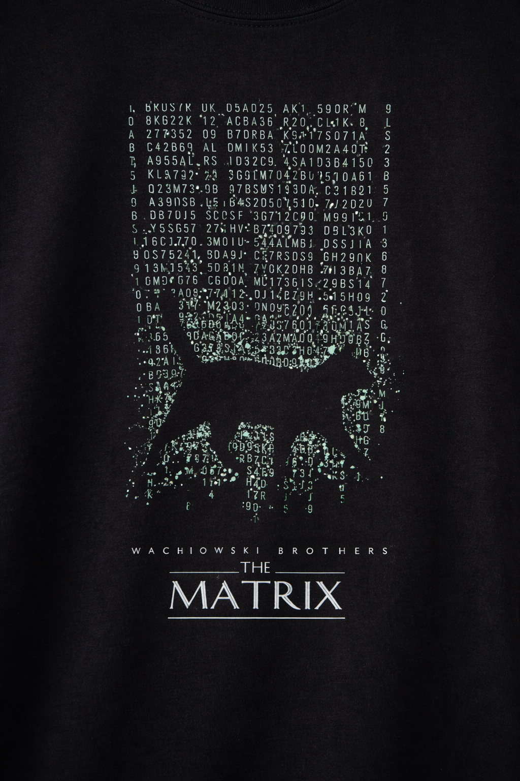 MİNBLU Matrix Baskılı Siyah Tişört