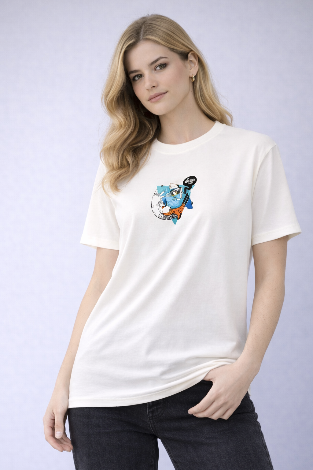 MİNBLU MimDesing Ekru Tişört