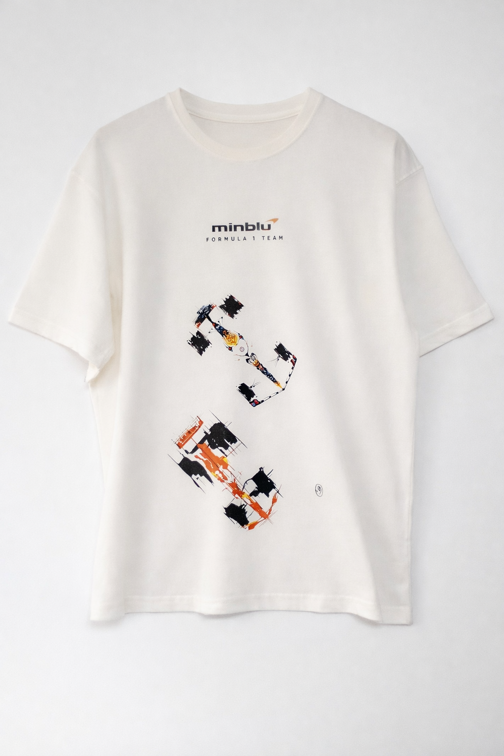 MİNBLU Team F1 Ekru Tişört