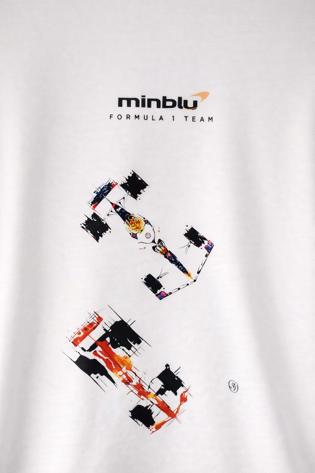 MİNBLU Team F1 Ekru Tişört