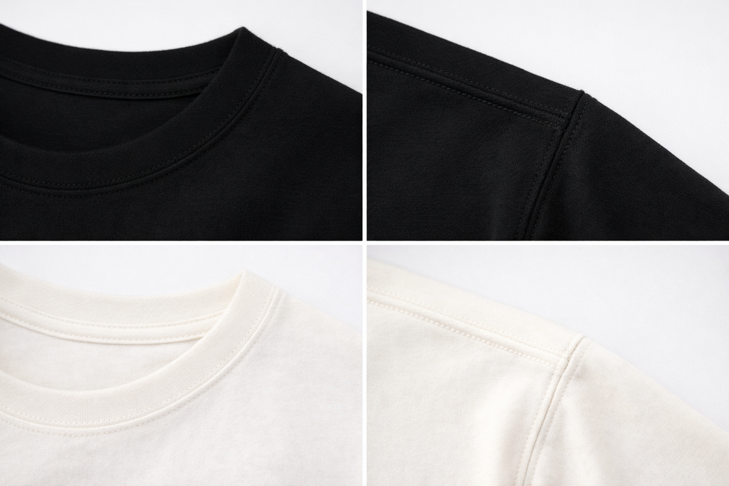 MİNBLU Balık ve İnsan Baskılı Ekru (Kırık Beyaz) Tişört