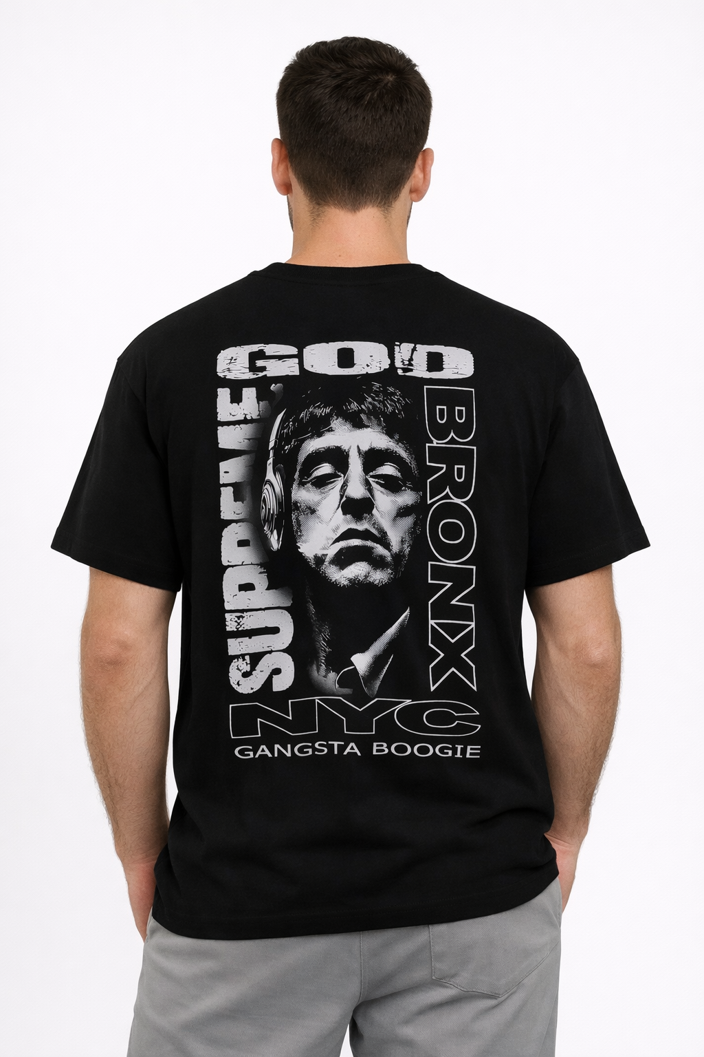 MİNBLU Risk Alpacino Sound Siyah Tişört