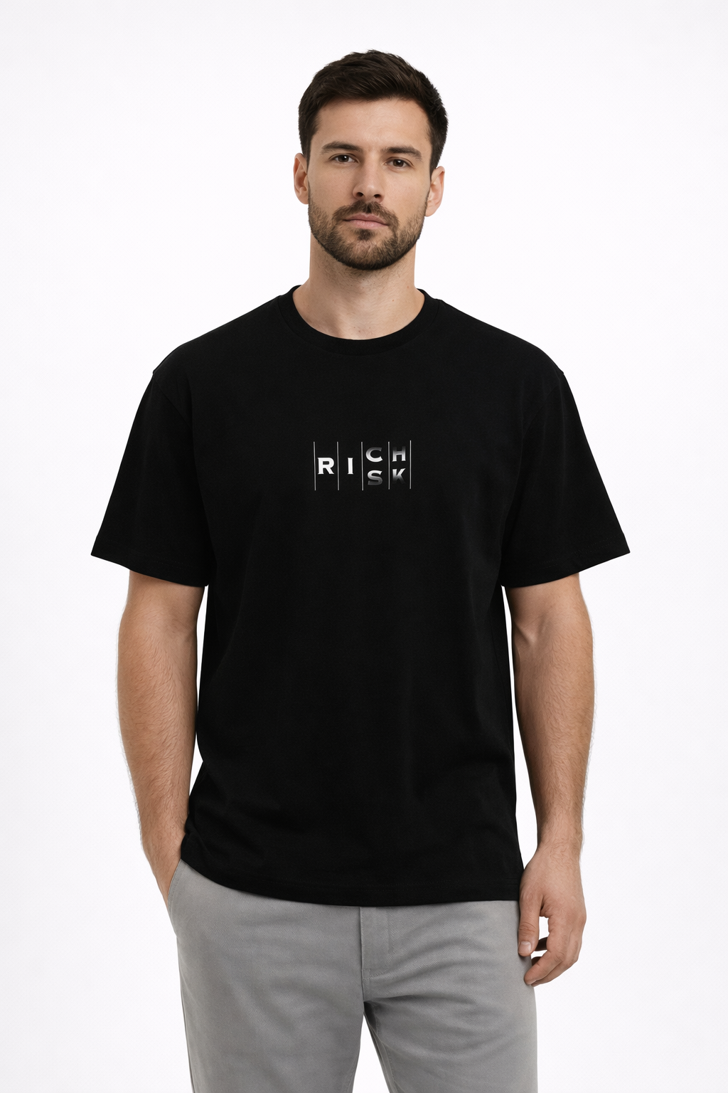 MİNBLU Risk Alpacino Sound Siyah Tişört