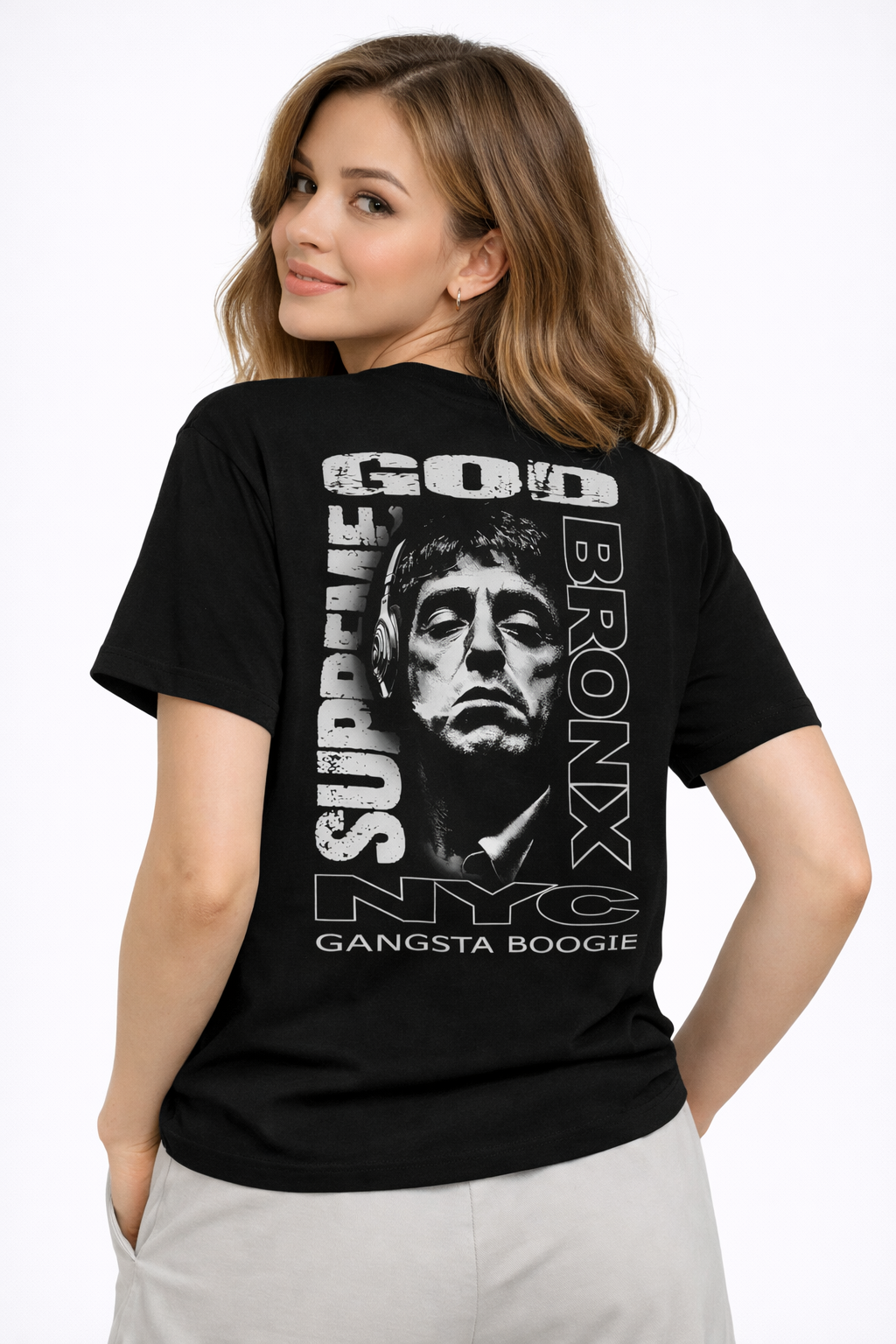 MİNBLU Risk Alpacino Sound Siyah Tişört