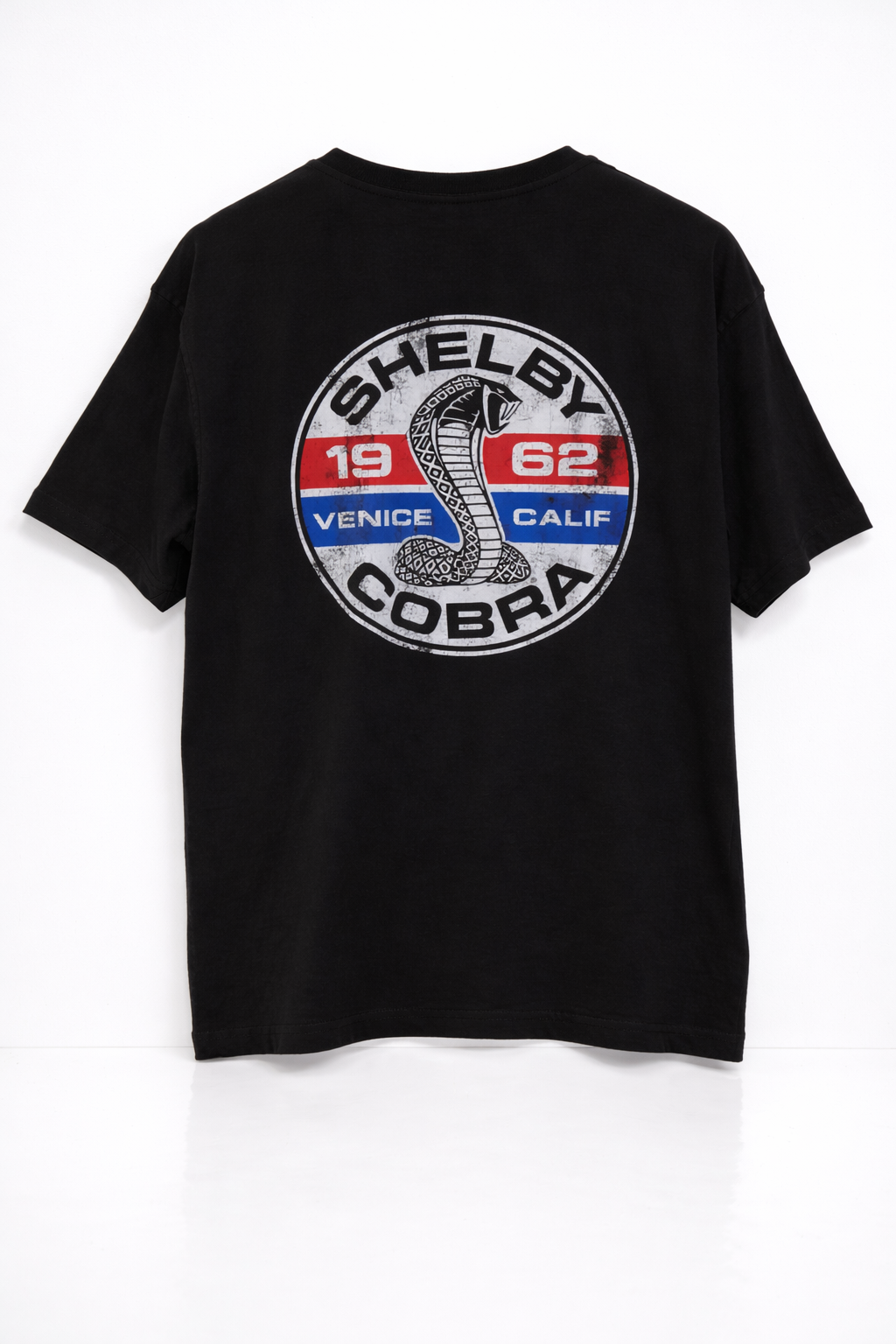 MİNBLU Cobra Baskılı Siyah Tişört